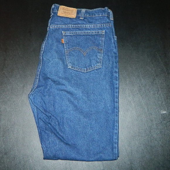 2 for/$50 Levi's Vintage 619 Orange Tag Straight Leg Siez 38 x 32 - Picture 11 of 13